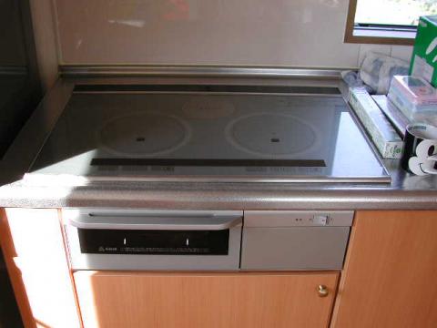 ＩＨ設置完了です【ＩＨクッキングヒーター工事】【長野県塩尻市】オール電化はエコ電化ＪＰ【大光電気商会】