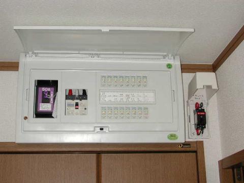 電灯盤へ増設完了【ＩＨクッキングヒーター工事】【長野県塩尻市】オール電化はエコ電化ＪＰ【大光電気商会】