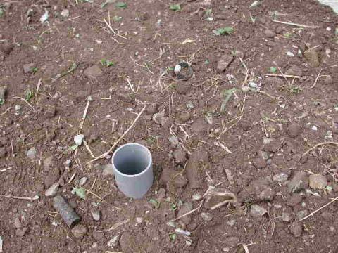 ドレンの地中配管【エコキュート工事】【長野県塩尻市】オール電化はエコ電化ＪＰ【大光電気商会】