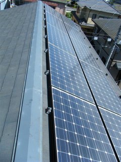 埼玉県上尾市　Iさま邸　 太陽光発電システム設置工事]