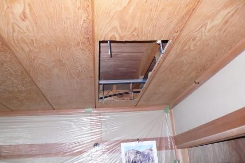 天井の幅もピッタリです【パナソニックのフル暖エアコン工事】【長野県長野市】フル暖エアコン工事はオール電化・エコ電化ｊｐ【大光電気商会】