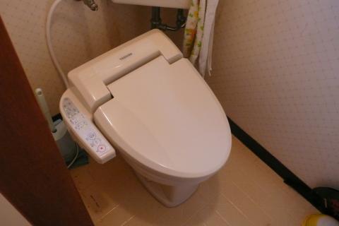 温水シャワートイレに！【トイレリフォーム工事】【長野県長野市】オール電化・エコ電化ＪＰ【大光電気商会】