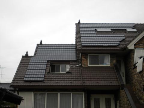 こんな急勾配の屋根でも大丈夫　!!