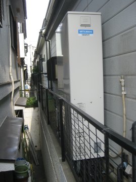 埼玉県所沢市東所沢　Oさま邸　オール電化工事(エコキュート・IH)]