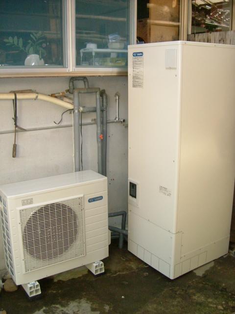 エコキュートオール電化工事　島根県松江市　Ｉ様邸