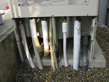 兵庫県宝塚市　H様邸　エコキュート設置工事?