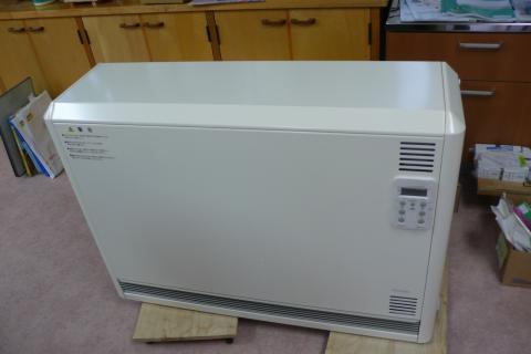 搬入完了です【蓄熱暖房器工事】【長野県長野市】オール電化・エコ電化jp【大光電気商会】