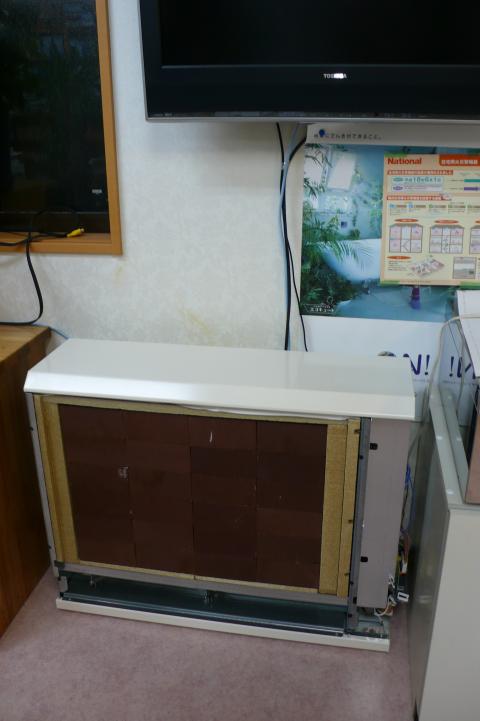 積込み完了です【蓄熱暖房器工事】【長野県長野市】オール電化・エコ電化JP【大光電気商会】