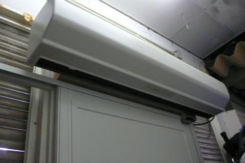 寒気をシャットアウト【エアーカーテン工事】【長野県長野市】オール電化・エコ電化JP【大光電気商会】