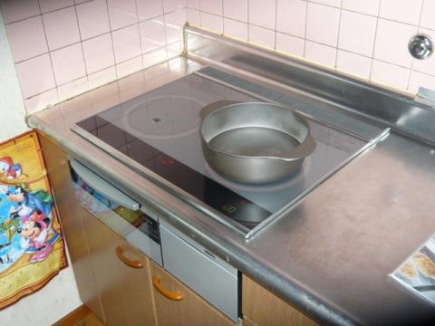 静岡県三島市IHクッキングヒーター設置工事