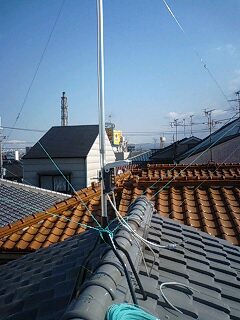 大阪府寝屋川市　I様邸アンテナ工事?
