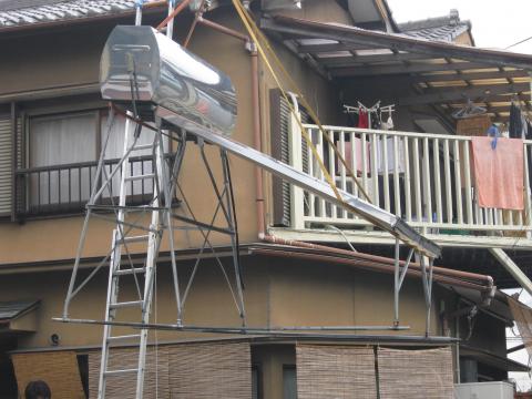 京都府宇治市　N様邸　温水ソーラー撤去工事?