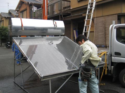 京都府宇治市　N様邸　温水ソーラー撤去工事?