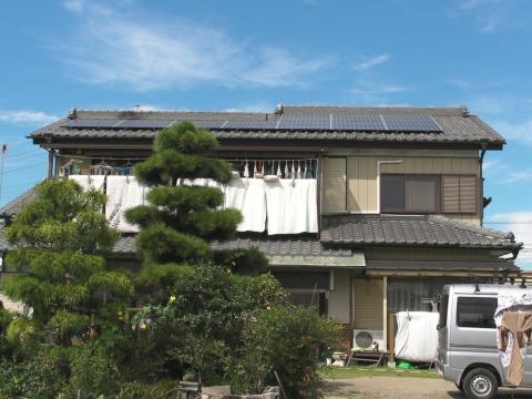 行田市Ｕ様邸　三洋太陽光発電4.20kW