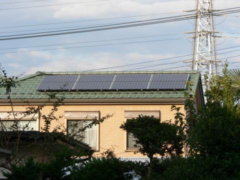 上尾市Ｍ様邸　三洋太陽光発電4.20kW