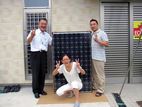 東松山市Ｙ様邸　三洋太陽光発電2.52kW