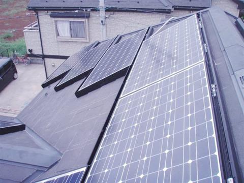 三芳町Ｈ様邸　三洋太陽光発電4.20kW
