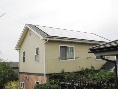 日高市Ｙ様邸　三洋太陽光発電4.20kW