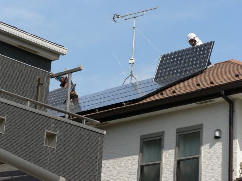 川越市Ｍ様邸　三洋太陽光発電4.20kW