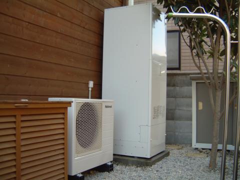 石油給湯器からエコキュートへ　守山市Ｂ様