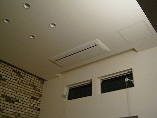 空調工事（天井カセット形）設置工事【U様邸　東京都葛飾区】