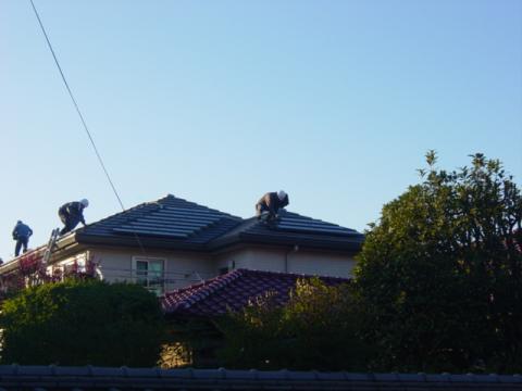 京セラSAMURAIは寄棟屋根にフィット!!