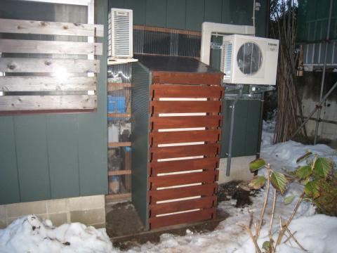 小千谷市Ｗ様ｴｺｷｭｰﾄ小屋工事