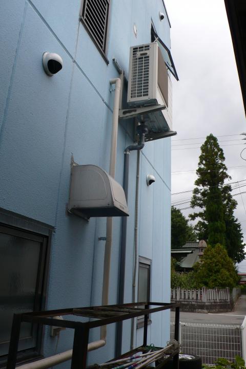 高い所に設置しました【エコキュート工事】【長野県長野市】オール電化・エコ電化jp【大光電気商会】