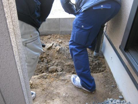 兵庫県宝塚市　H様邸　基礎工事?