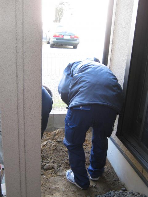 兵庫県宝塚市　H様邸　基礎工事?