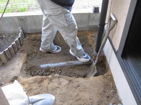 兵庫県宝塚市　H様邸　基礎工事?