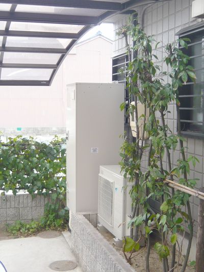 愛知県　ダイキンエコキュート設置