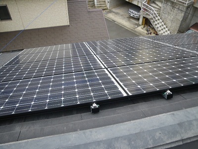 秦野市　K様邸　太陽光発電・オール電化施工