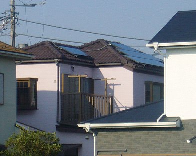 埼玉県川口市安行出羽　ヘアールーム「福来朗」さま　太陽光発電システム