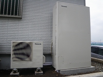 高座郡　T様邸　エコキュート施工