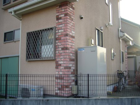 埼玉県比企郡　山田さま邸　オール電化工事(エコキュート・IH