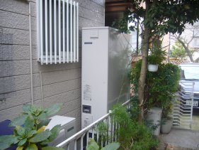埼玉県鳩ヶ谷市　Kさま邸　 オール電化工事（エコキュート・IH、パナソーラー撤去)