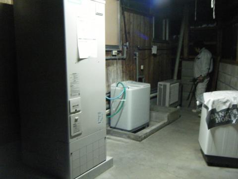 奈良県五条市T様邸エコキュート設置工事