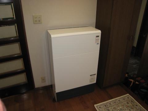 長岡市Y様蓄熱暖房機取付工事