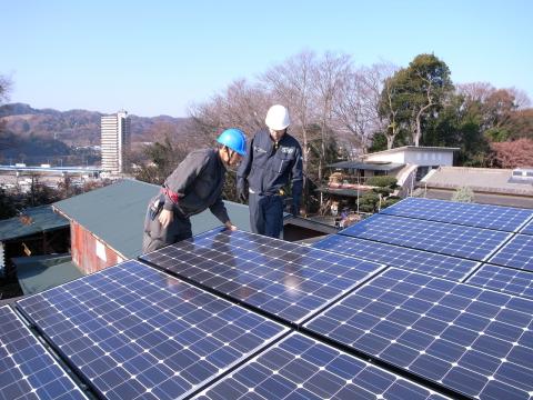 太陽光発電　相模原市　Ｋさま邸　7.35ｋｗ