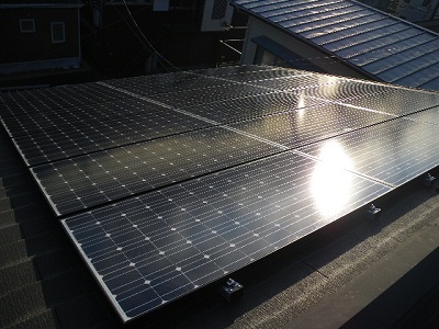 藤沢市　H様邸　太陽光発電システム導入