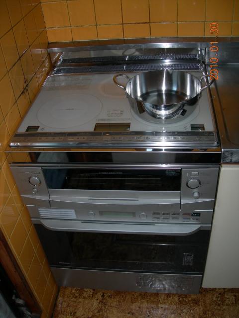 草加市Ｏ様邸　キッチンを電化に！