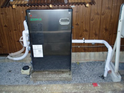 K様邸エコフィール設置工事