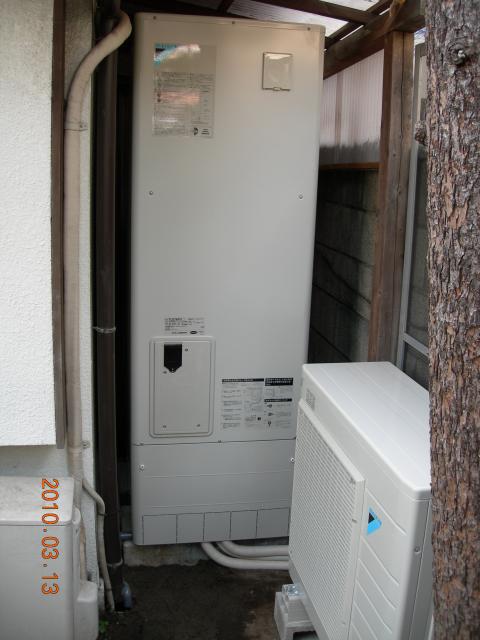 北区　Ｔ様邸　エコキュート