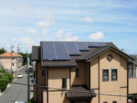 創電　豊橋市　太陽光発電設置　N様邸　