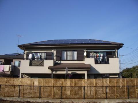 さいたま市見沼区Ｙ様邸　三洋太陽光発電3.78kW＋オール電化工事