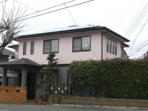 ふじみ野市Ｈ様邸　三洋太陽光発電4.20kW+オール電化＋エアコン工事