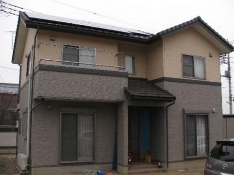 前橋市Ｋ様邸　三洋太陽光発電4.20kW