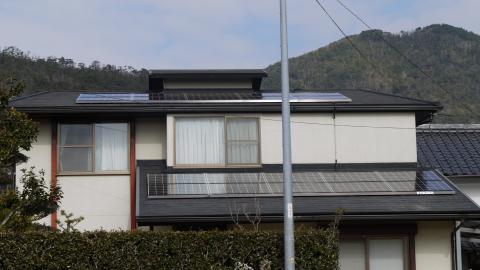 広島県安芸郡Ｏ様邸太陽光発電システム工事