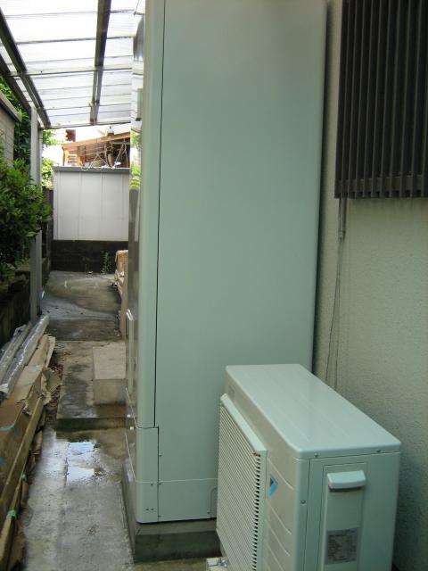 高砂市でエコキュート工事